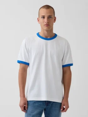 T-shirt Get Blue con logo dal taglio comodo