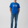T-shirt Get Blue con logo dal taglio comodo