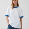T-shirt Get Blue con logo dal taglio comodo
