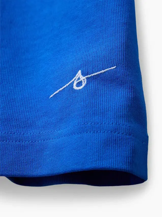 T-shirt Get Blue con logo dal taglio comodo