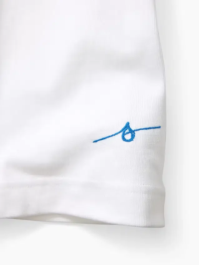 T-shirt Get Blue con logo dal taglio comodo