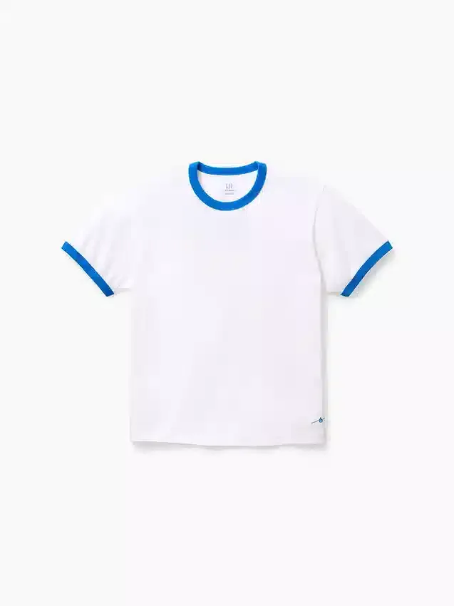 T-shirt Get Blue con logo dal taglio comodo