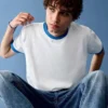 T-shirt Get Blue con logo dal taglio comodo
