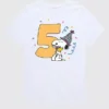 T-shirt grafica a maniche corte Peanuts per bambini per il 5° compleanno