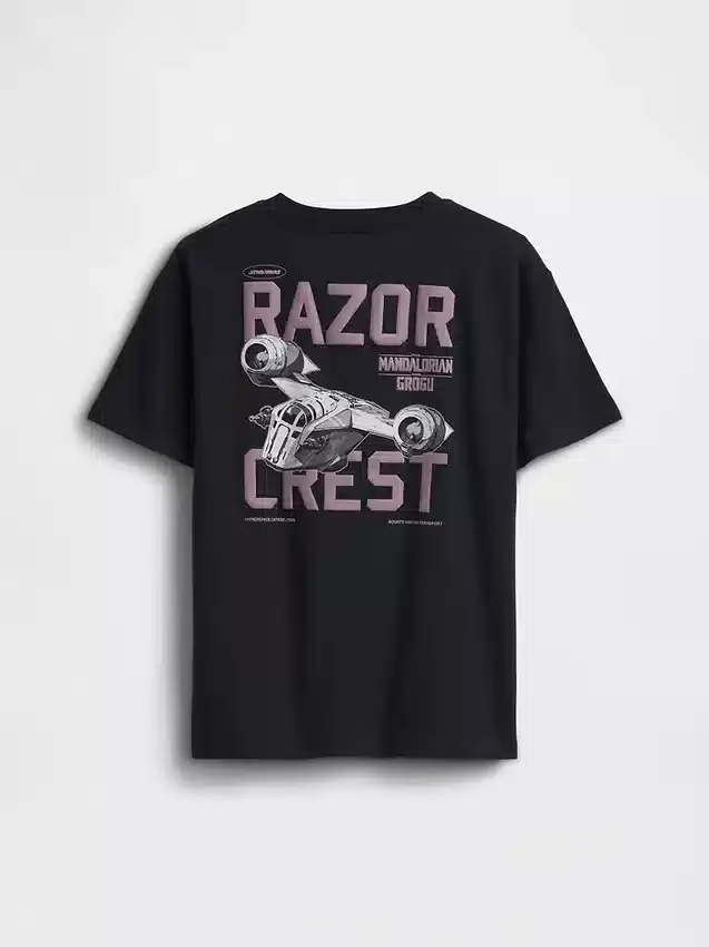 T-shirt grafica da bambino Star Wars dal taglio comodo