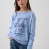 T-shirt grafica dal taglio morbido per bambini