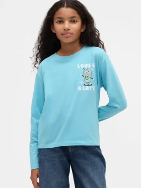 T-shirt grafica dal taglio morbido per bambini