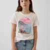 T-shirt grafica dal taglio morbido per bambini