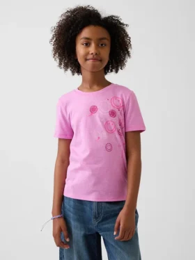 T-shirt grafica dal taglio morbido per bambini