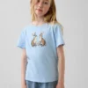 T-shirt grafica dal taglio morbido per bambini
