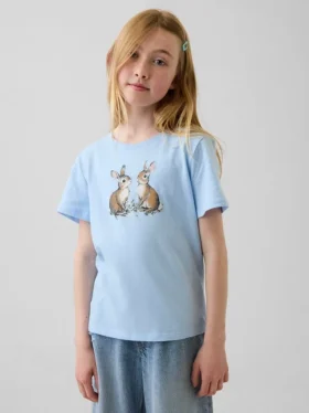 T-shirt grafica dal taglio morbido per bambini