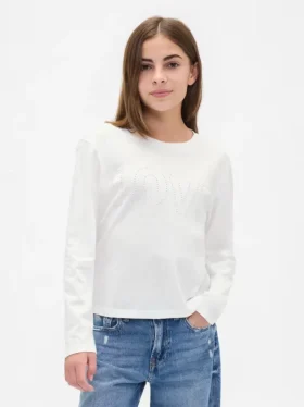 T-shirt grafica dal taglio morbido per bambini
