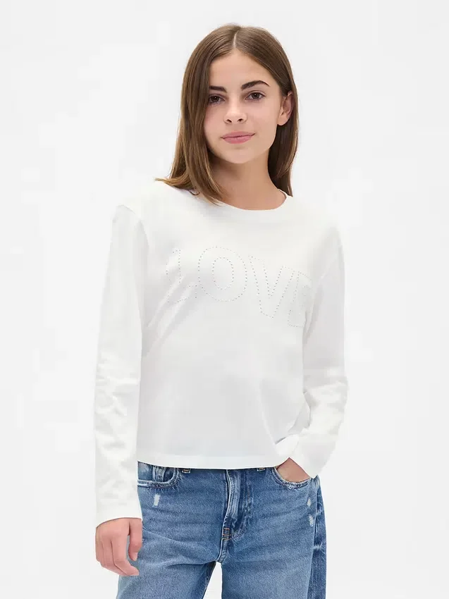 T-shirt grafica dal taglio morbido per bambini