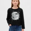 T-shirt grafica dal taglio morbido per bambini