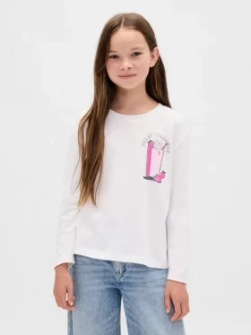 T-shirt grafica dal taglio morbido per bambini