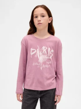 T-shirt grafica dal taglio morbido per bambini