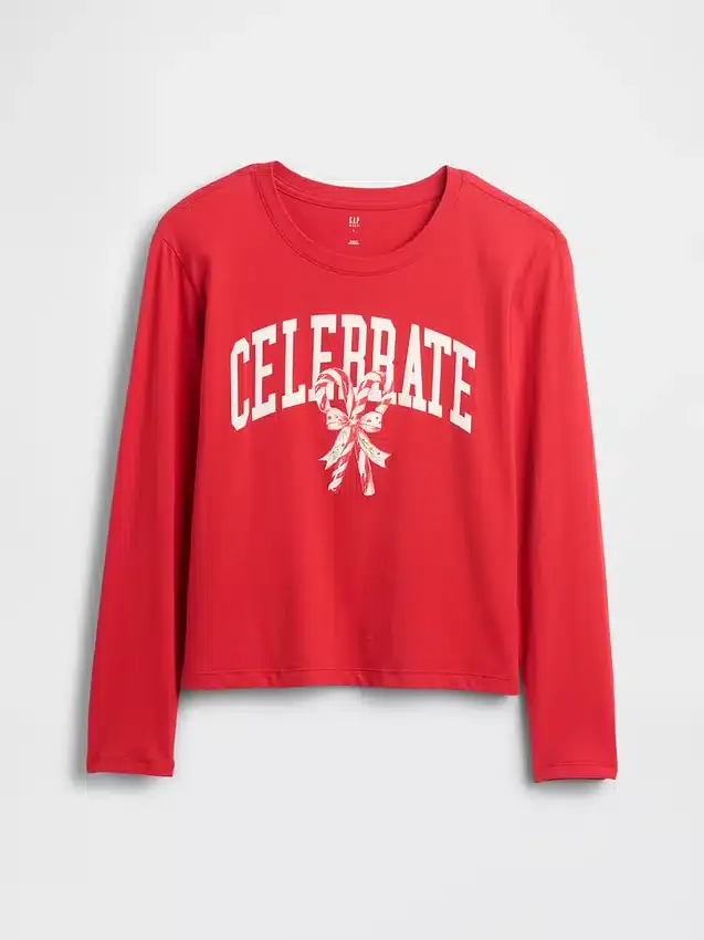 T-shirt grafica dal taglio morbido per bambini