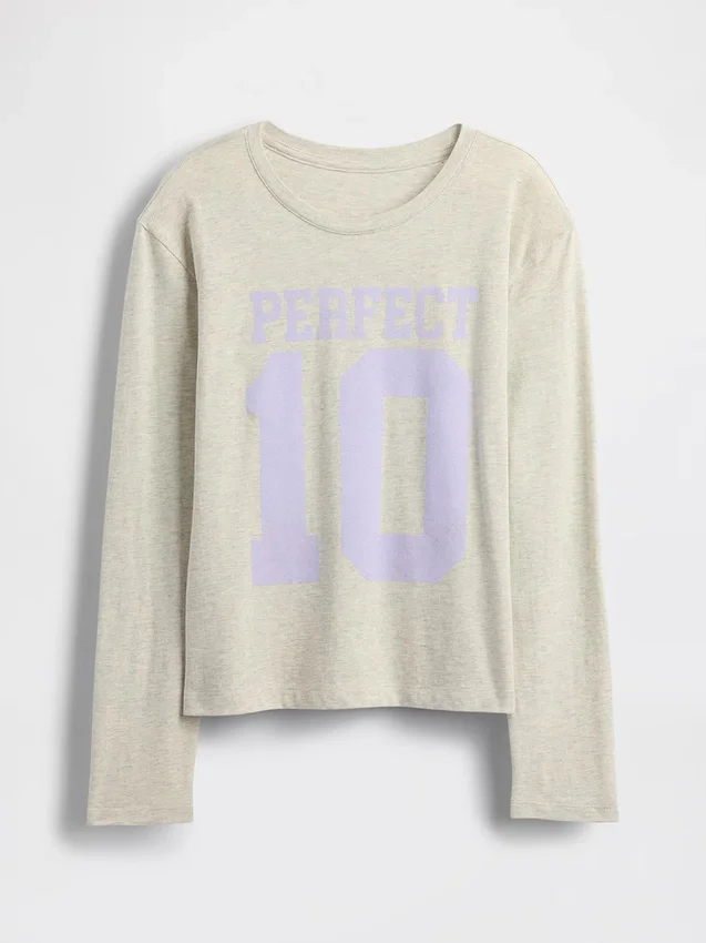 T-shirt grafica dal taglio morbido per bambini