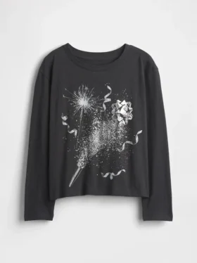 T-shirt grafica dal taglio morbido per bambini