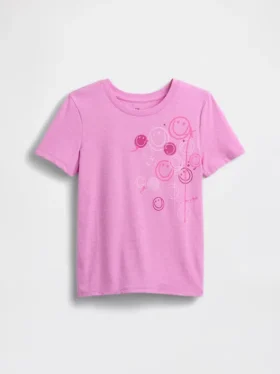 T-shirt grafica dal taglio morbido per bambini