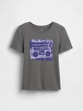T-shirt grafica dal taglio morbido per bambini