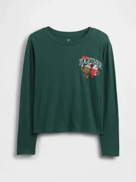 T-shirt grafica dal taglio morbido per bambini