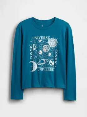 T-shirt grafica dal taglio morbido per bambini