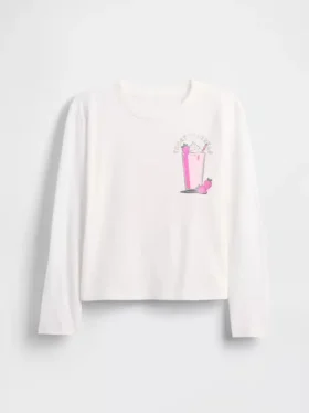 T-shirt grafica dal taglio morbido per bambini