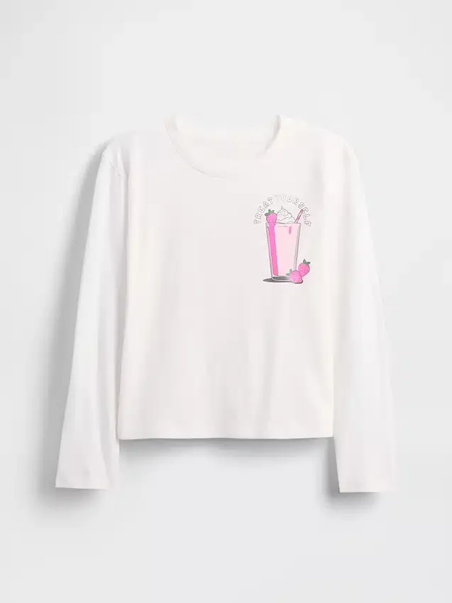 T-shirt grafica dal taglio morbido per bambini