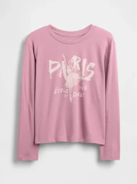 T-shirt grafica dal taglio morbido per bambini