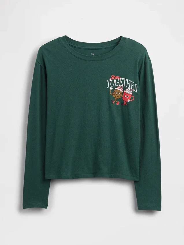 T-shirt grafica dal taglio morbido per bambini