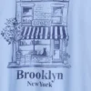 T-shirt grafica dal taglio morbido per bambini