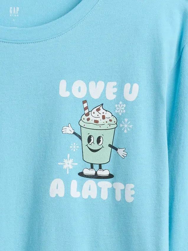 T-shirt grafica dal taglio morbido per bambini