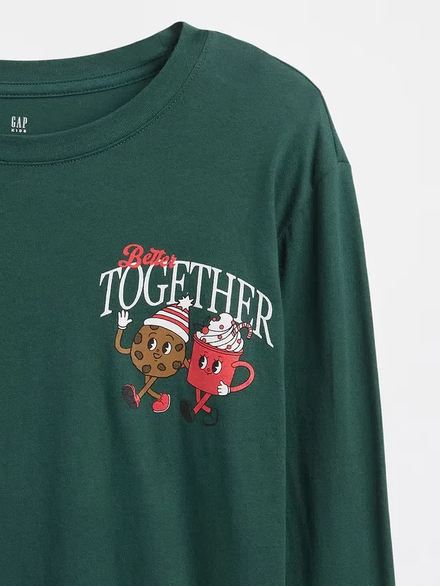 T-shirt grafica dal taglio morbido per bambini