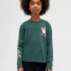 T-shirt grafica oversize per bambini