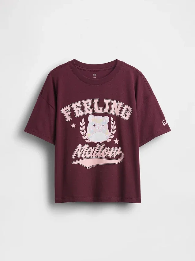 T-shirt grafica oversize per bambini