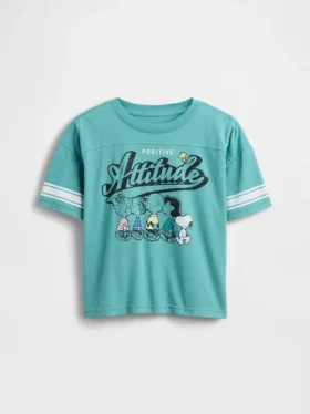T-shirt grafica oversize per bambini