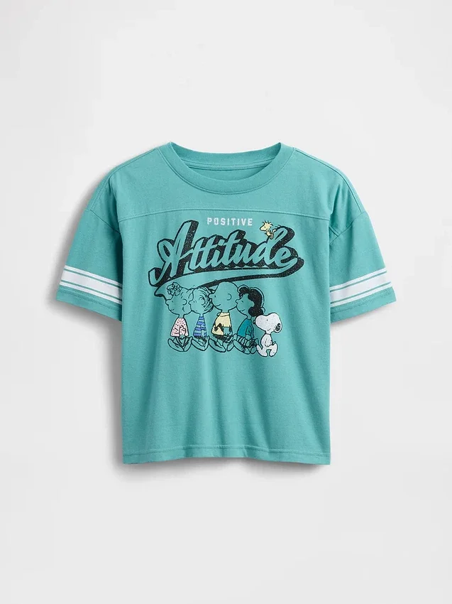 T-shirt grafica oversize per bambini