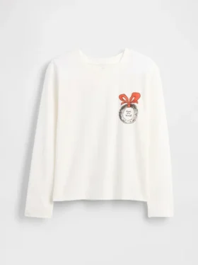 T-shirt grafica oversize per bambini