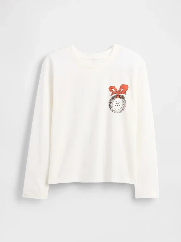 T-shirt grafica oversize per bambini