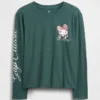 T-shirt grafica oversize per bambini