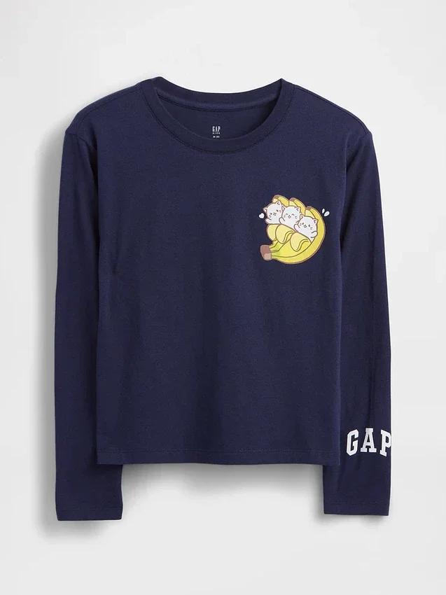 T-shirt grafica oversize per bambini