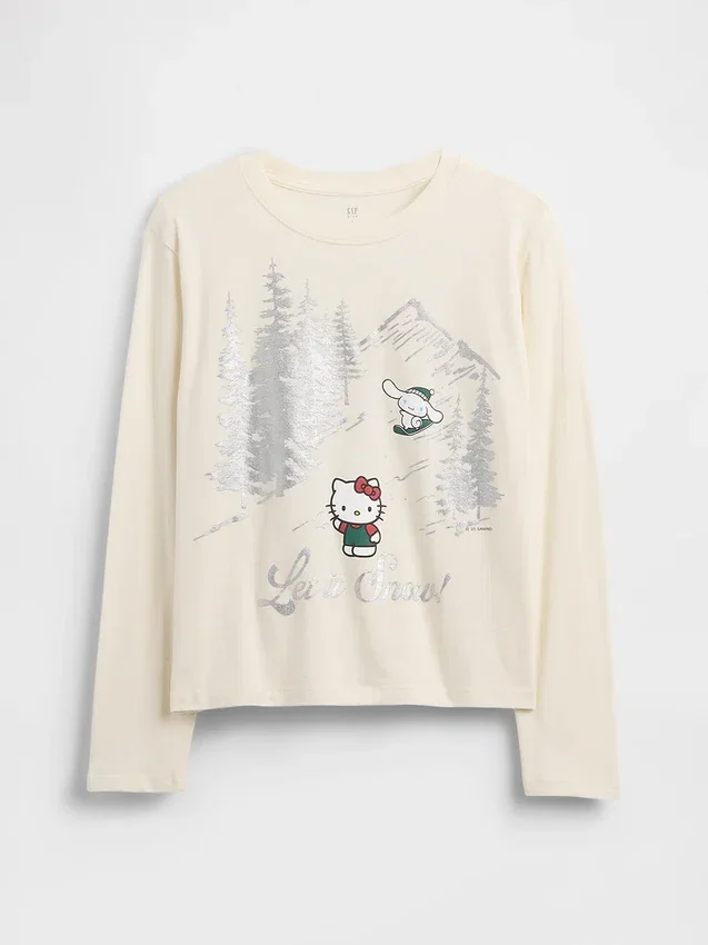 T-shirt grafica oversize per bambini