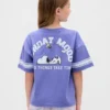 T-shirt grafica oversize per bambini
