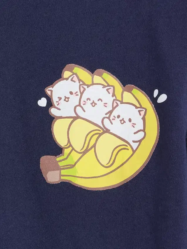 T-shirt grafica oversize per bambini