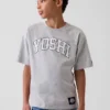 T-shirt grafica per bambini Super Mario dal taglio comodo