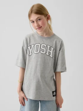 T-shirt grafica per bambini Super Mario dal taglio comodo