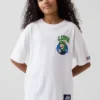 T-shirt grafica per bambini Super Mario dal taglio comodo