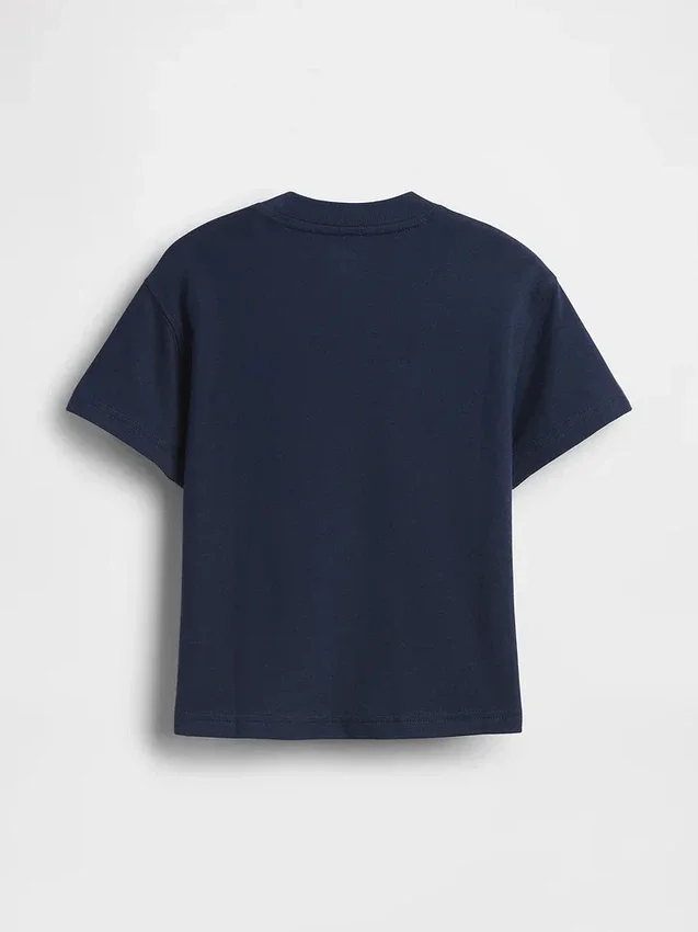 T-shirt Henley con taschino per neonato & bebè