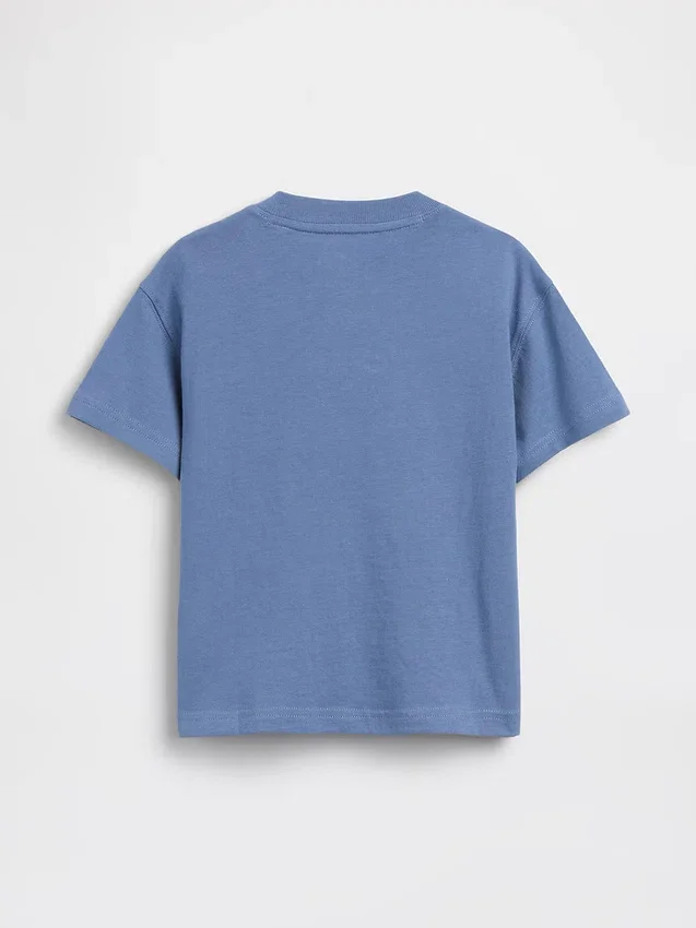 T-shirt Henley con taschino per neonato & bebè